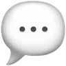 speech balloon emoji